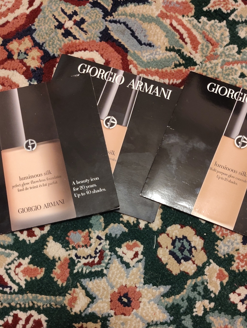 Giorgio Armani Concealer And Foundation Samples